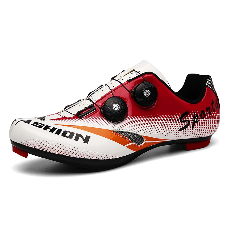 

Bicycle professional cycling shoes unisex four seasons wear resistant anti slip breathable comfortable hard bottom riding shoes