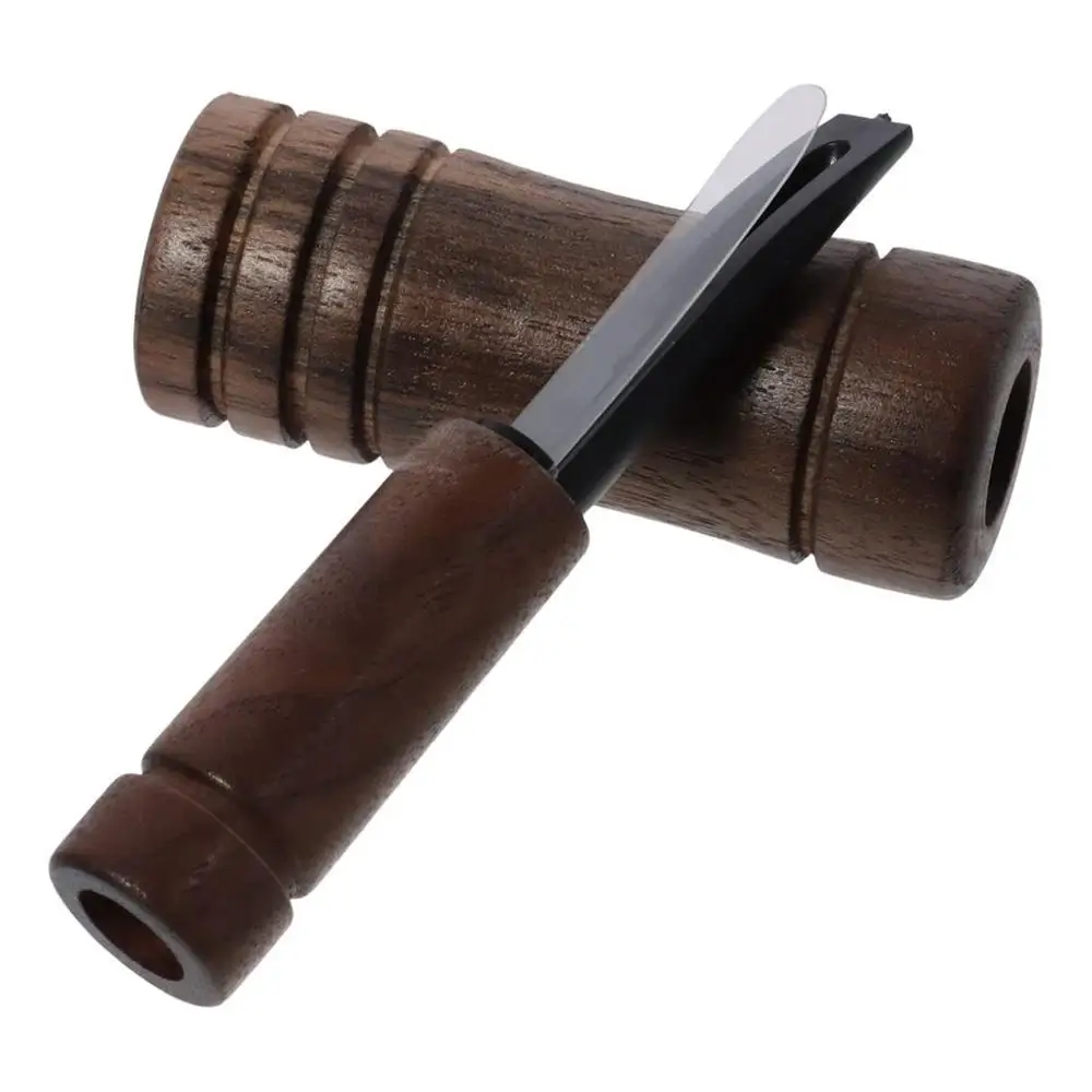 Wooden Duck Calls Whistle Lures for Hunting All Ducks Mallard Duck Commander Loud Realistic Sound