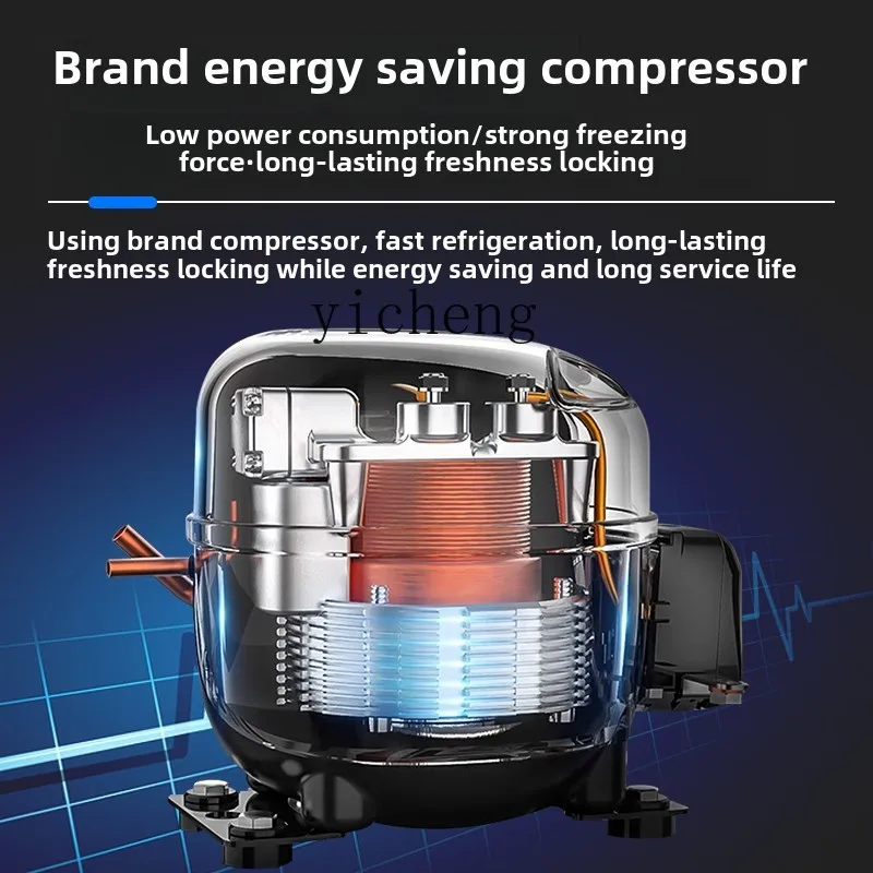 XL commercial ladder refrigerated and frozen display cabinet Small night market stall string cold dishes display freezer