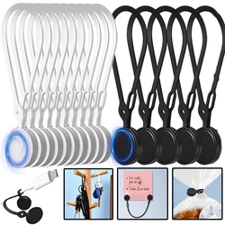 Multifunctional Magnetic Cable Ties for Bundling Reusable Cables Organizer Desk Organizing Headphone Wire Cords Fridge Magnets