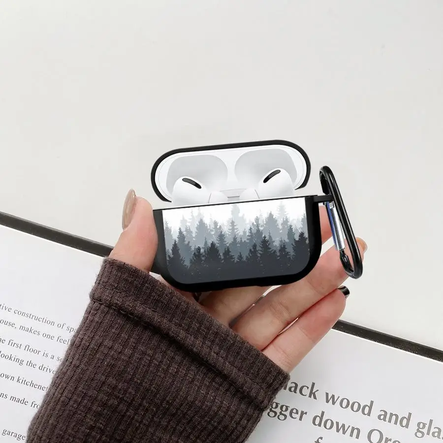 Forest Mist Pattern Earphone Cases Cover Case For Airpods 4 Pro Pro2 3 1 2 Pro3 view 4