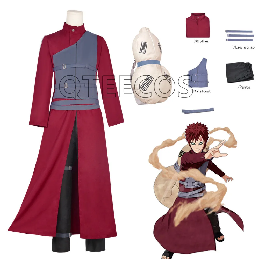 

bilibili Anime Uchiha Madara Cosplay Kazekage Sabaku No Gaara Clothing For Man Halloween Costumes Outfits