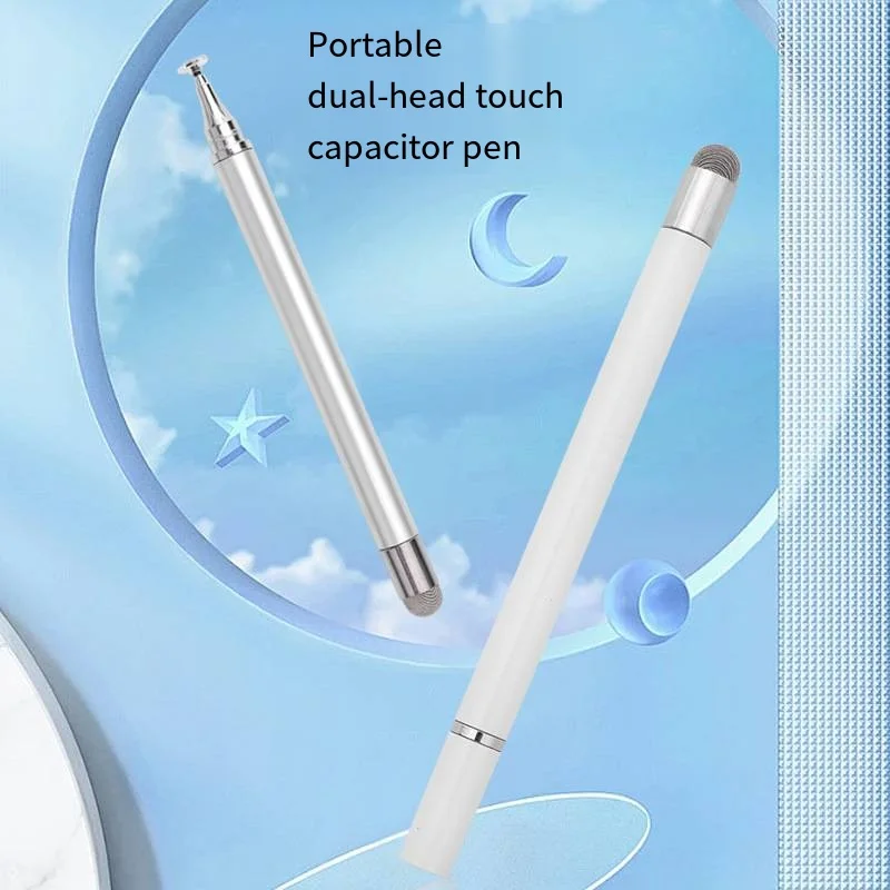 2 In 1 Stylus Pen For Cellphone Tablet Capacitive Touch Pencil For Iphone Samsung Universal Android Phone Drawing Screen Pencil