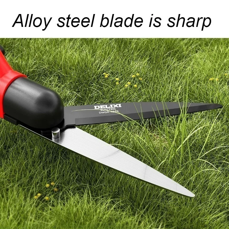 High Carbon Steel Lawn Mower 340 ° Rotating Pruning Shears Comfortable Wear-resistant Hedge Shears Household Garden Pruning Tool