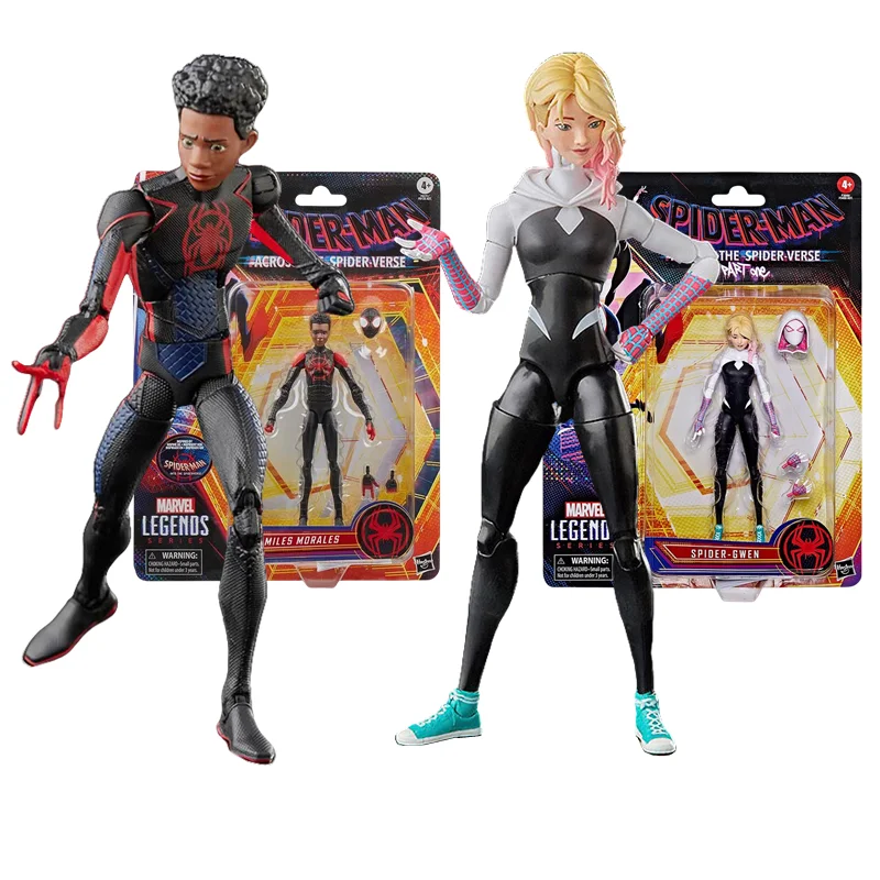 Spider Man Toys Figure Miles Action Figure Gwen Collection Sentinel Marvel Spider-Man Into the Spider Verse Figures Model Toys