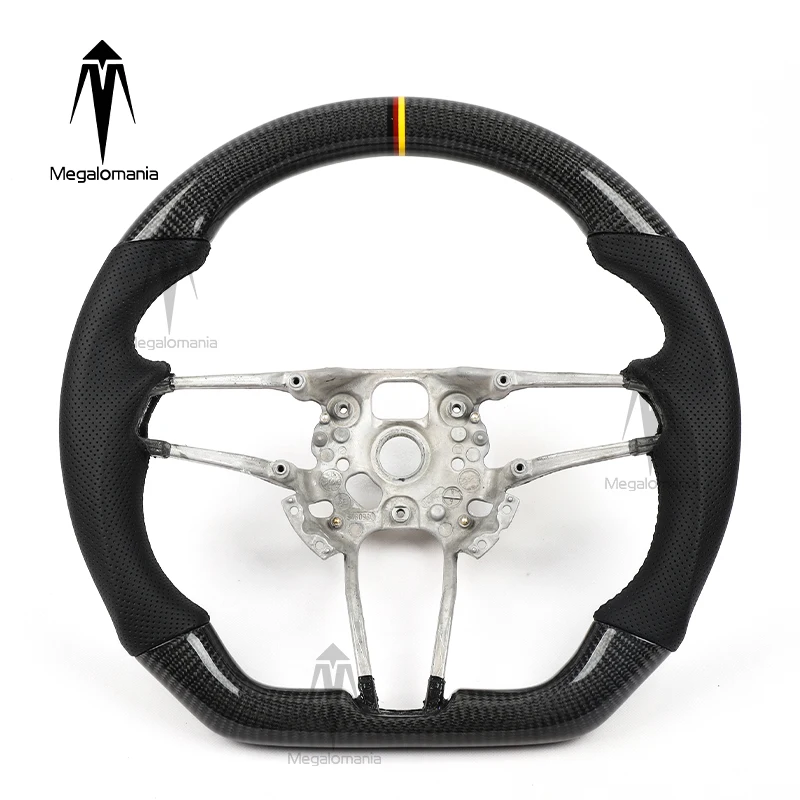 

For Porsche Panamera Cayenne Macan 718 911 Cayman 918 Taycan 911.2 Boxster Carrera 996 997 987 918 Carbon Fiber Steering Wheel