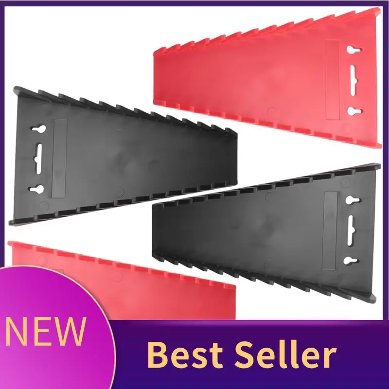 ablu-64-スロットレンチオーガナイザー-レッド-ブラック-abs-ツールボックスや壁用、saeおよびメートルレンチの保管に最適