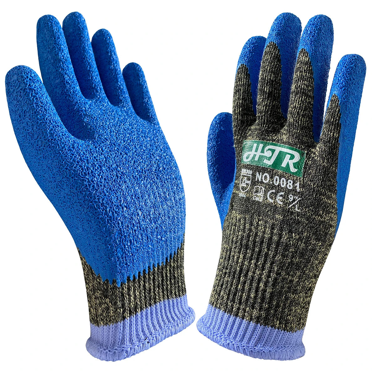 Anti Cut Proof Work Glove Safety Butcher EN407 BBQ Mittens Fire Heat Resistant CE 3X42E Latex Glass Factory Aramid Fiber Steel