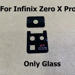 Main Camera Glass Cover For Infinix Zero X Pro Back Came Glass Lens With Adhesive Sticker Spare Parts