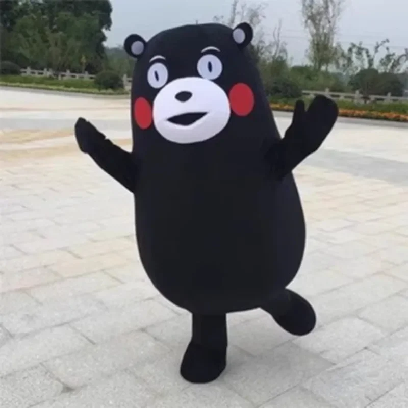 155-200cm Japan Bear Kumamon Cosplay Costume Cartoon Mascot Advertising Ceremony Birthday Fancy Party Animal Carnival Party Prop