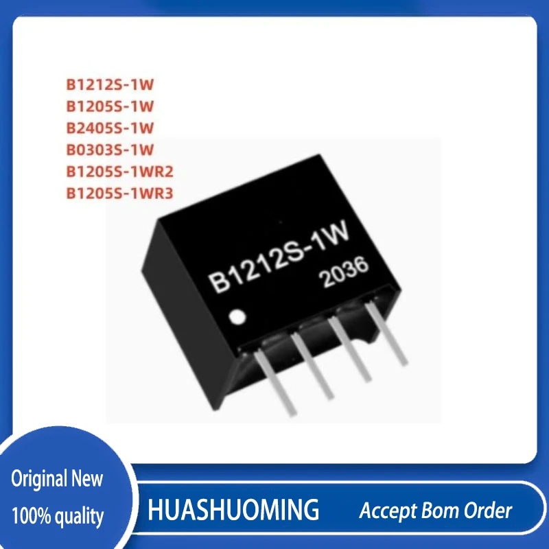 10Pcs/Lot NEW  B1212S-1W  B1212S  B1212S1W     B2405S-1W  B2405S  B0303S-1W    B1205S-1WR2  B1205S-1WR2 B1205S-1W   B1205S SIP-4