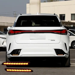 Suitable for 2023-2024 Lexus RX500 rear bumper light rear fog light warning light pilot light brake light accessories