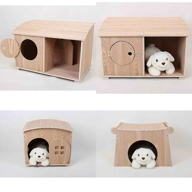 Wooden Pet House Kennel Cat Cage for 2017 New Product