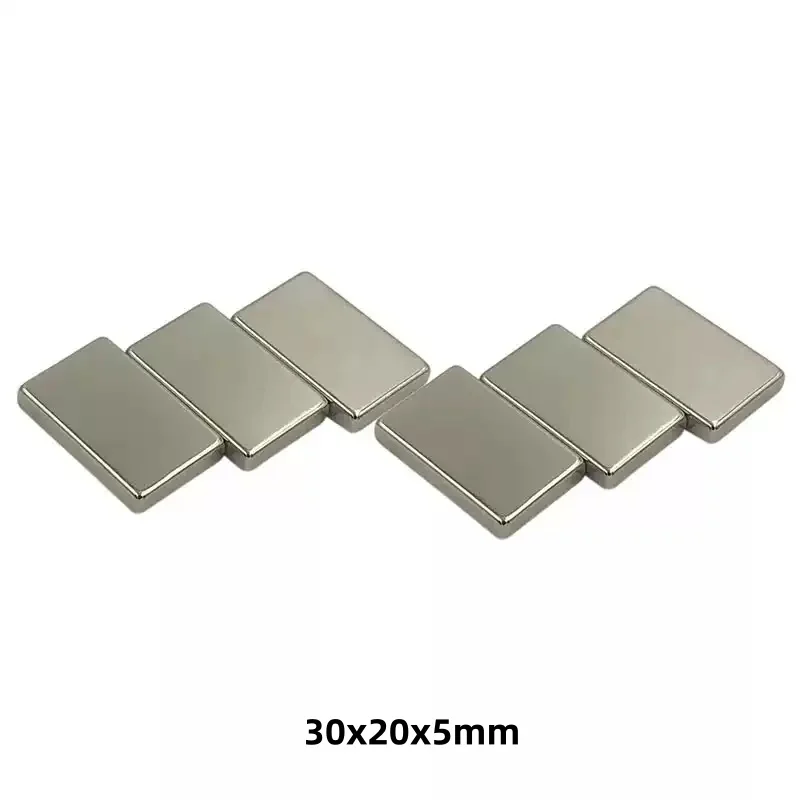 30x20x5/10 Strong Quadrate Neodymium Magnet 30*20*10 Powerful NdFeB Magnet 30x20x10mm Block Rare Earth Magnets  30*20*5
