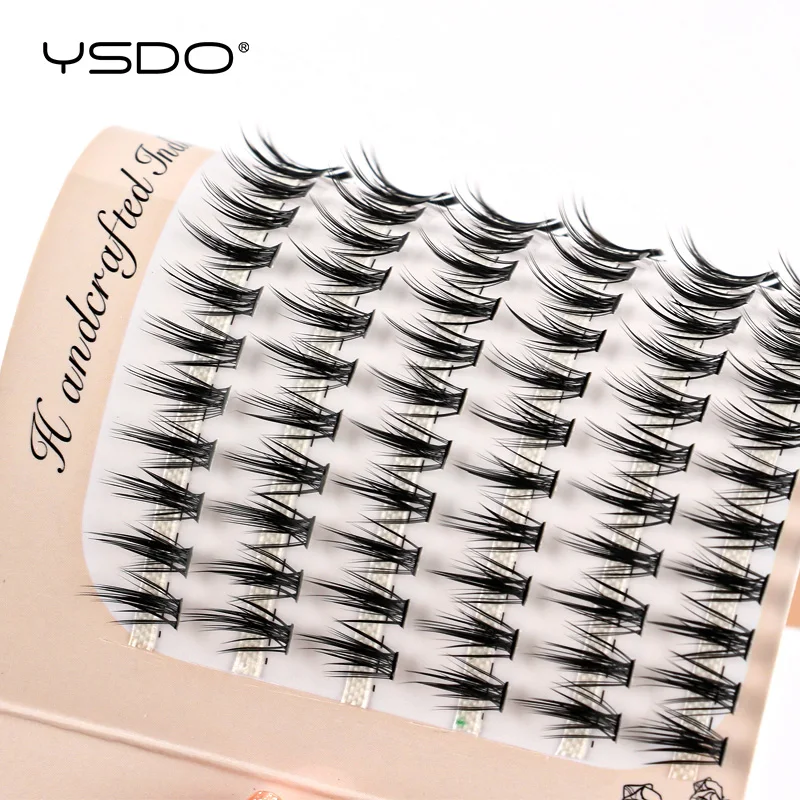 YSDO Eyelash Extension Wholesale 5/10/50/100 PCS Natural Faux Mink Lashes Individual Lashes Makeup Cilia Fluffy False Eye Lashes