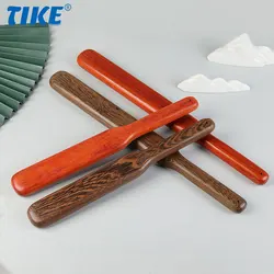 Herramientas de palo de madera Guasha, masajeador de drenaje linfático de raspado de terapia de madera, autotratamiento de mano, herramientas Gua Sha para pierna trasera