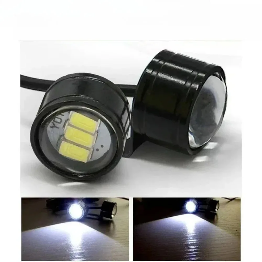 1Set for Motorcycle Motorcycle Led Light Strobe Super Bright Reverse Brake Light Fog Lamp Spotlight Driving Safety Lamp