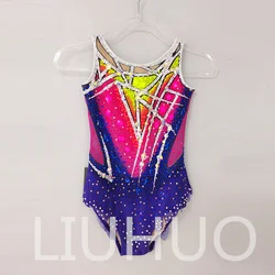 LIUHUO Rhythmic Gymnastics Leotard Competitive Cheerleading Performance For Children BD9965