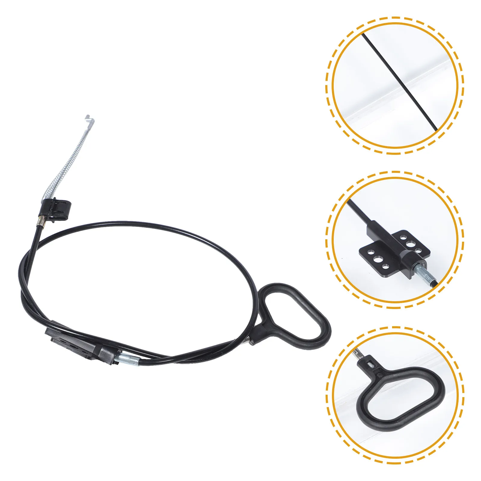 Universal Recliner Pull Cable Replacement Handle Plastic Steel Wear Resistant Smooth Sofa Chair Release Parts Recliner Handle