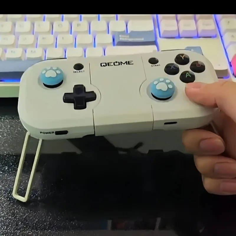 QEOME Gamers Wireless Gamepad Multi platform iPhone Android Mobile Gaming Bluetooth PC Steam Genshin Switch Gaming controllers