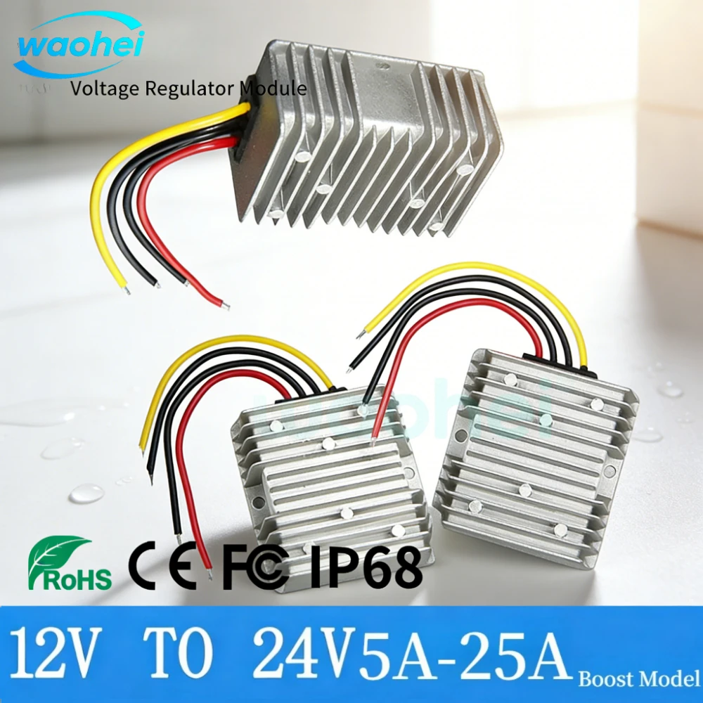 DC Boost Module 12V to 24V 5A 8A 10A 15A Step Up Converter 9-20V to 24V 600W Boost Converter ROHS