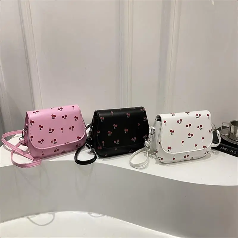 

Стильная сумка-тоут с вишневым принтом, женская сумка через плечо, милая сумка для девочек, модная высококачественная сумка через плечо в подарок