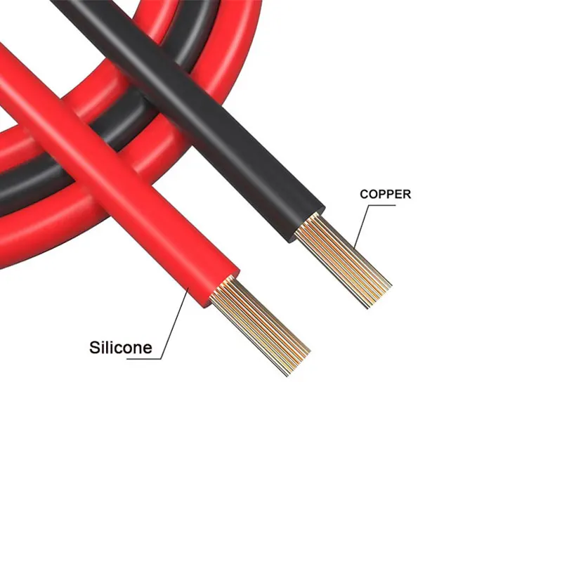 2 Stück superlange, weiche, isolierte Silikon-Multimeter-Messleitungen, 4-mm-Bananenstecker-Messkabel, Länge optional: 5FT/10FT – Detail 7