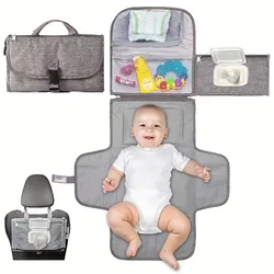 Baby Portable Diaper Changing Pad Portable Changing Pad Smart Design Multi-functional Travel Moms Bag