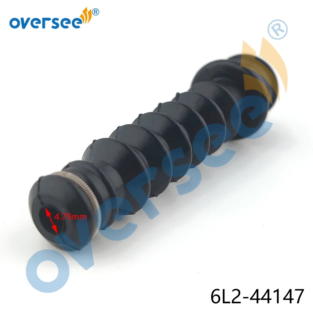 6L2-44147 Rubber Shift Rod Boot For Yamaha Outboard Parts 2T 20HP 25HP 6L2-44147-00