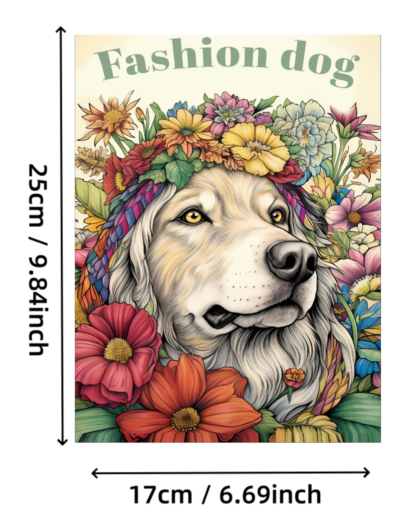 1pc Art Coloring Book Original Upgraded Paper Thickened 22 Pages Coloring Books Gift For Holiday Birthday Party Fashion Dog