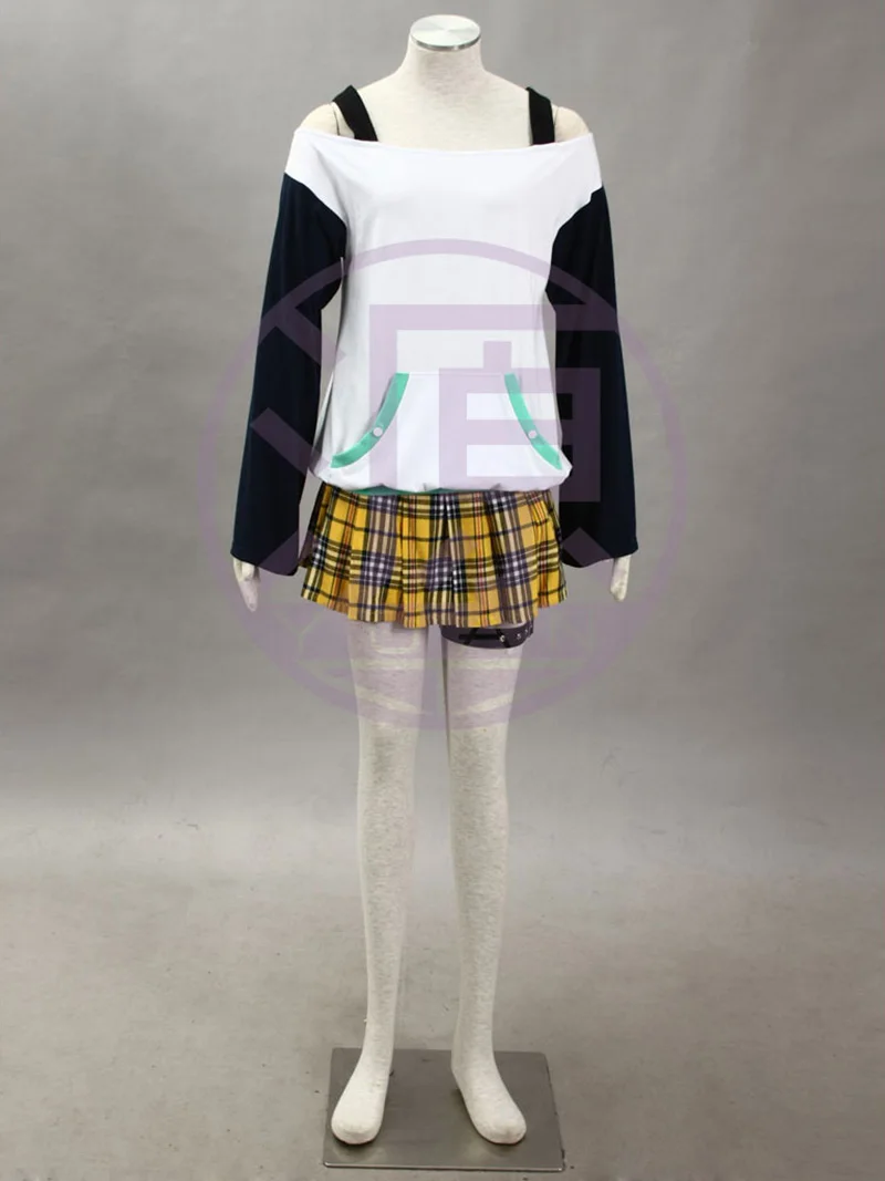 

Аниме Rosario to Vampire Shirayuki Mizore костюмы для косплея 1-го поколения женское пальто юбка пояс Хэллоуин карнавальный костюм для вечеринки