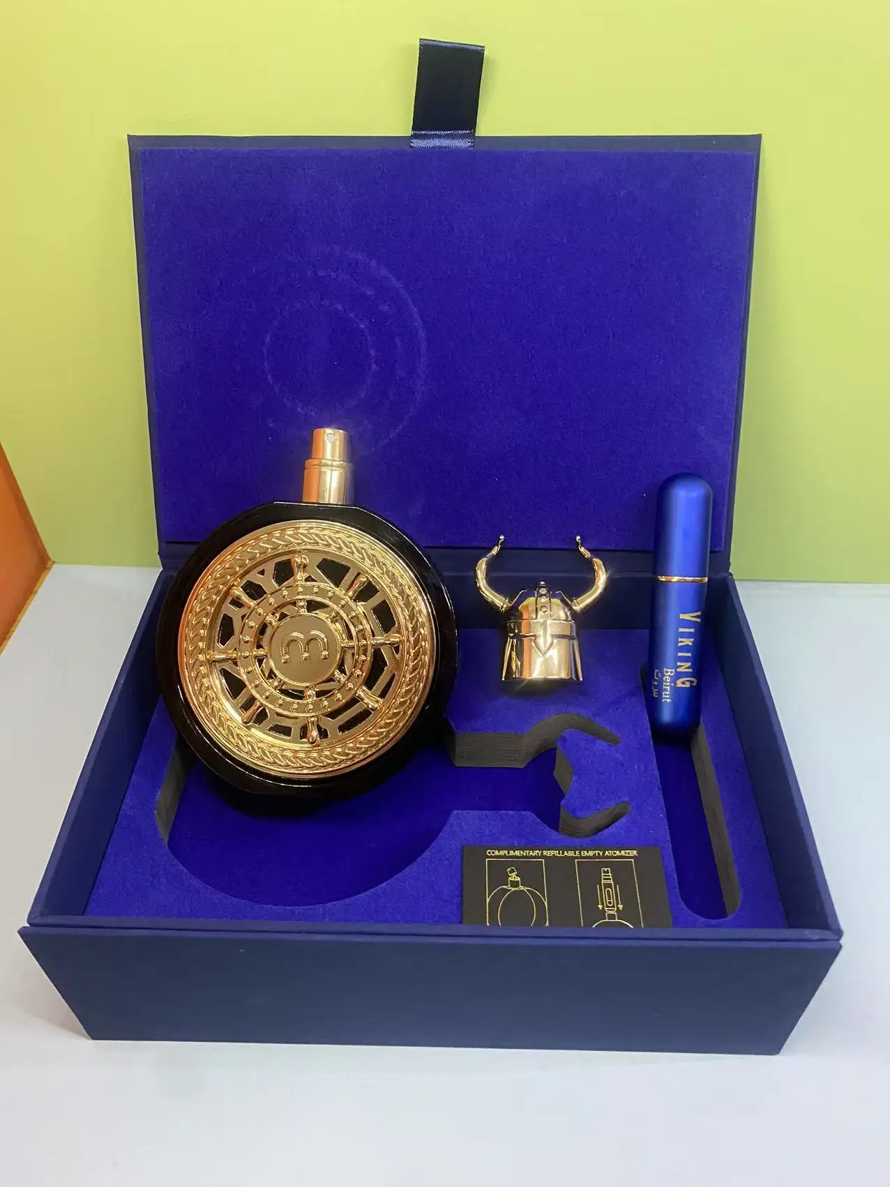 

Парфюм Bharara Viking Beirut для мужчин, свежий акватический и древесный аромат, идеальный подарок для него, 100 мл