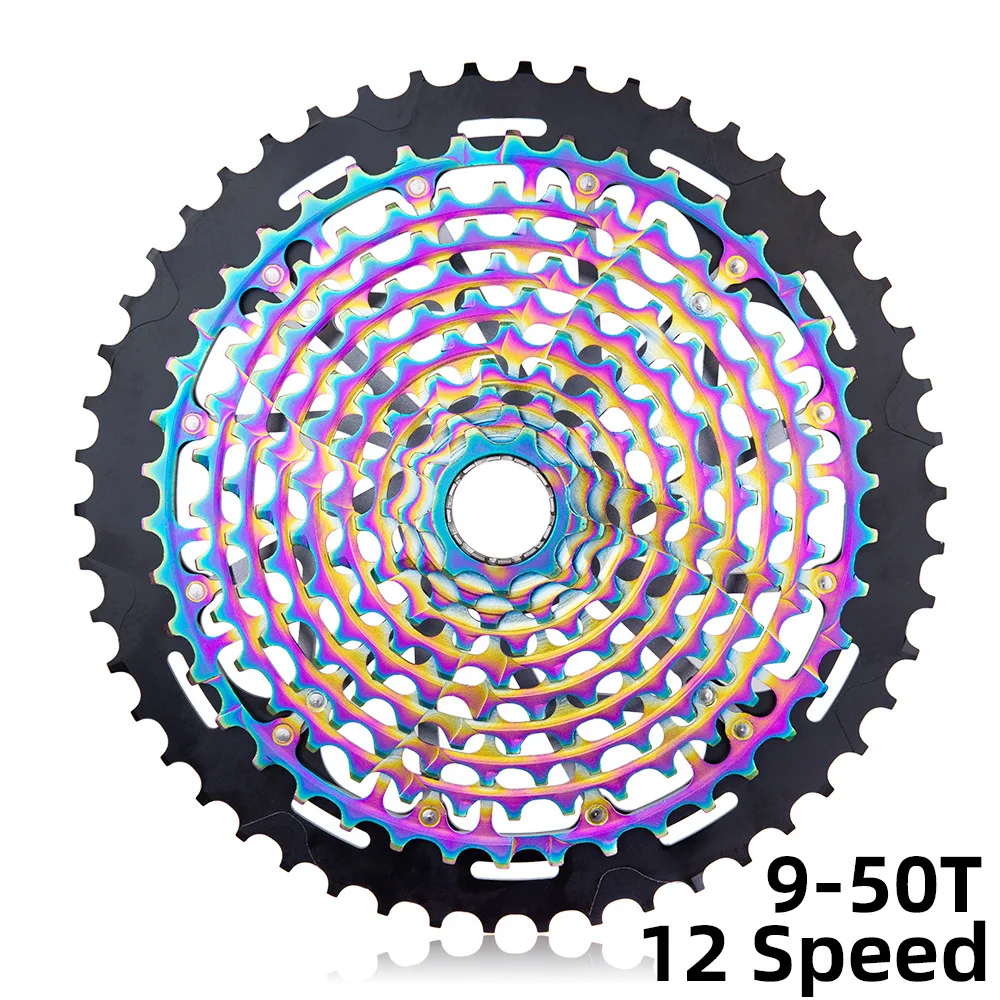 

Mountain Bike Flywheel XD11 Speed ​​12 Speed ​​9-50T Ultra-light Integrated Hollow Aluminum Alloy Support