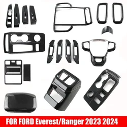 LHD RHD For Ford Everest Ranger 2023 2024 Interior Accessories  left control window swtich gear readlamp armrest  air vent panle