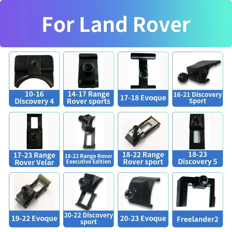 For Land Rover Discovery Sport 4 5 Range Rover Evoque Freelander2 Dedicated Base Collocation Phone Mounts Car Smartphone Holders