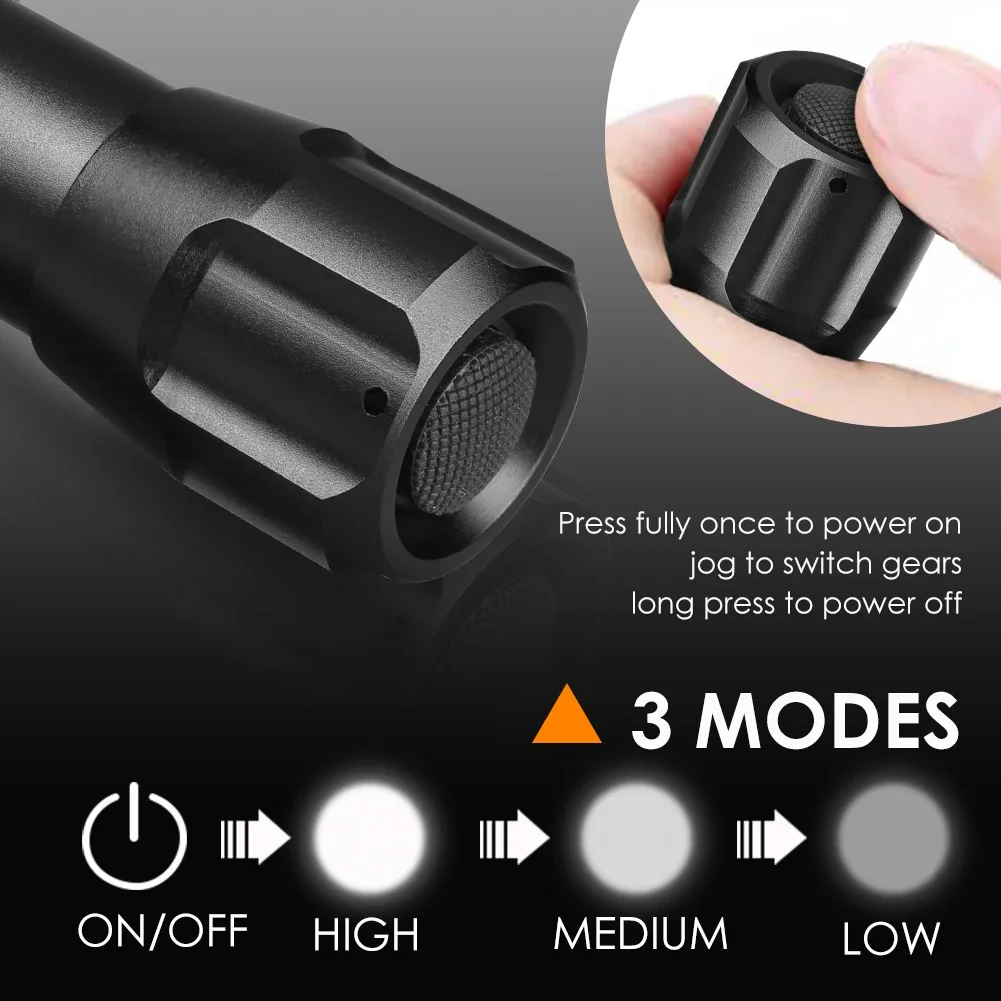 UniqueFire 1503 IR 850NM 940NM T50 LED Flashlight 3 Mode Zoom Hunting illuminator Torch Lantern Lamp for Night Vision Device