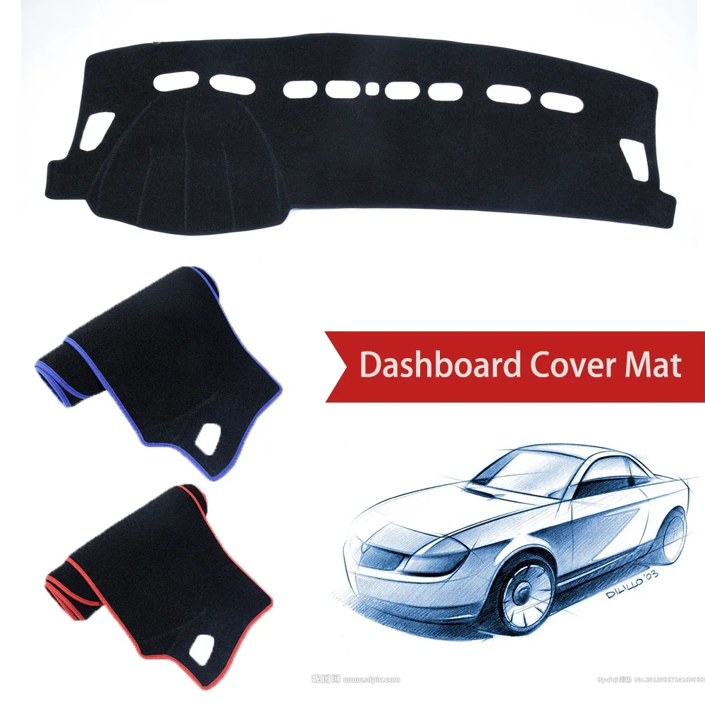 For Audi A8 D3 2003~2010 4E Car Dashboard Cover Dashmat Avoid light  Sun Shade Carpet Car Accessories 2004 2005 2006 2007 2008