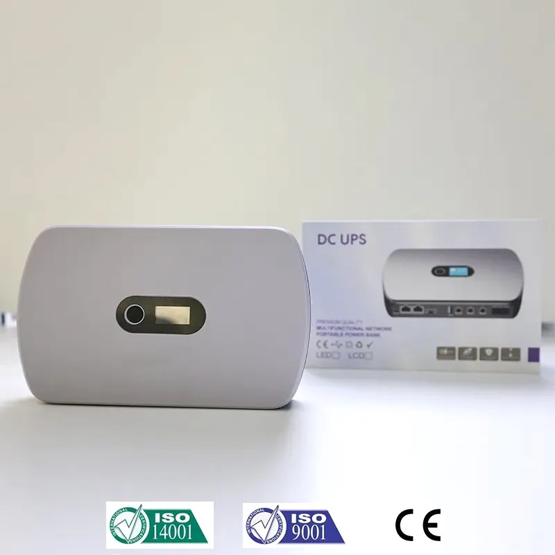 JEZER DCF-36W 2A 5V/9V/12V LiFePO4 8000mah  DC UPS Battery Backup for WiFi,Router
