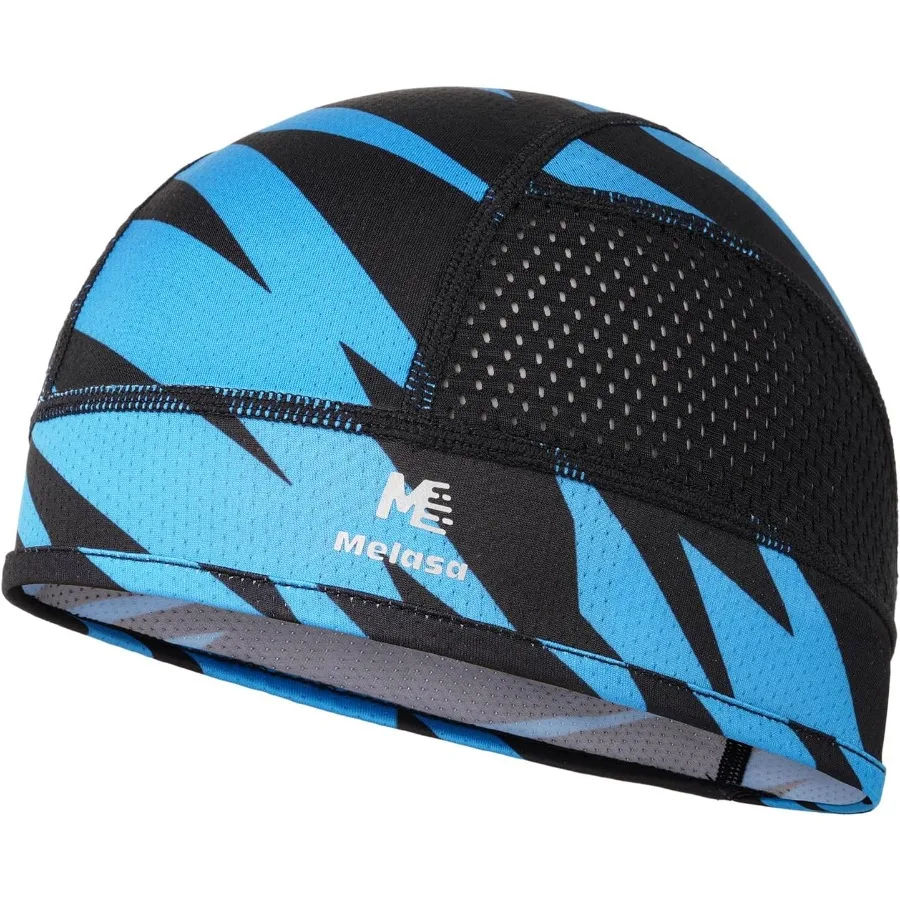 

MELASA охлаждающие шапки с черепом, легкая сетчатая подкладка для шлема, велосипедная мотоциклетная каска, подкладка для пота для мужчин и женщин