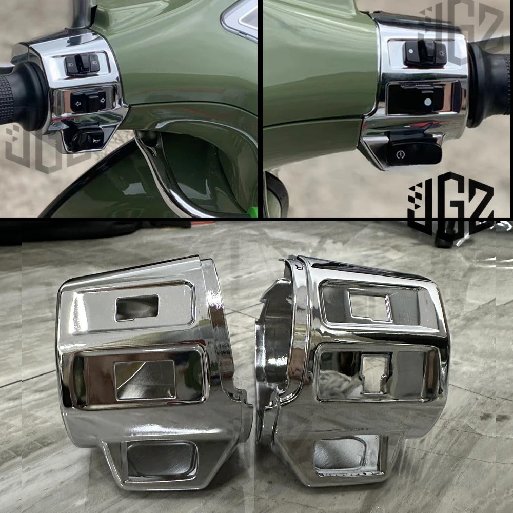 

Motorcycle ABS Handlebar Headlight Switches Housing Button Protector Cover Shell For VESPA SPRINT PRIMAVERA 150 2013 - 2020