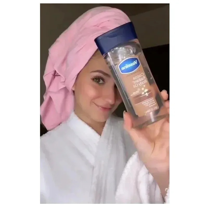 200 مللي الفازلين الكاكاو الجسم مضيئة النفط طويلة الأمد ترطيب العناية بالبشرة النفط الجسم اشراق مكافحة التجفيف جوهر منتج العناية #3