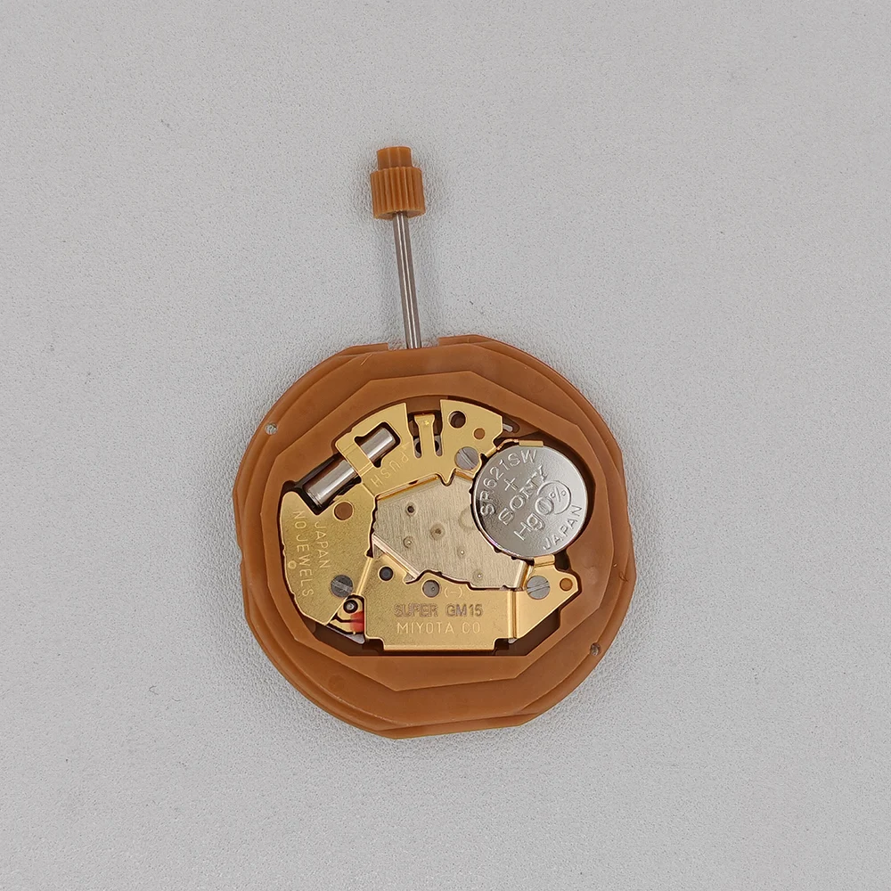 SUPER GM15 MIYOTA Quartz Watch Movement 3H Date Modification Import Movement GM15-3 with Battery/Stem Parts