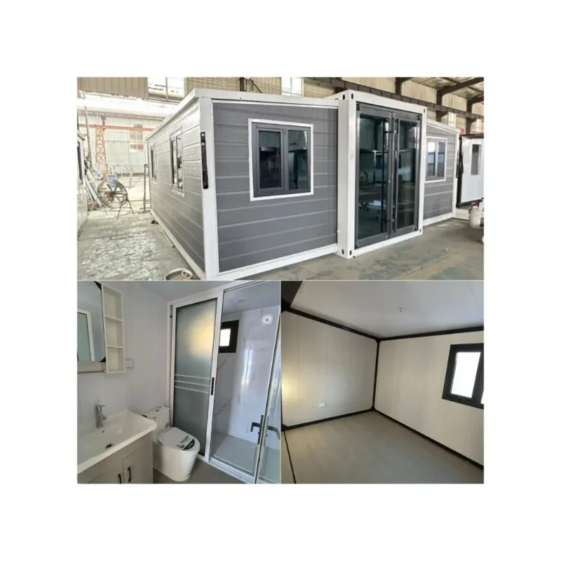 YG Customized Prefab Container House 2 Bedroom Expandable Living Unit Modern Folding Flat Pack Ready Home Design Mobile Houses