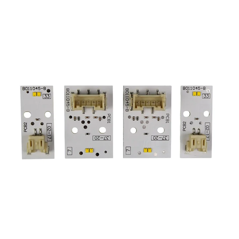 

H5-4Pcs Yellow Daytime Light LED Module Headlight Board Chip 63117466543,63117466544 For BMW F52 125I 120I 118I 2015-2018