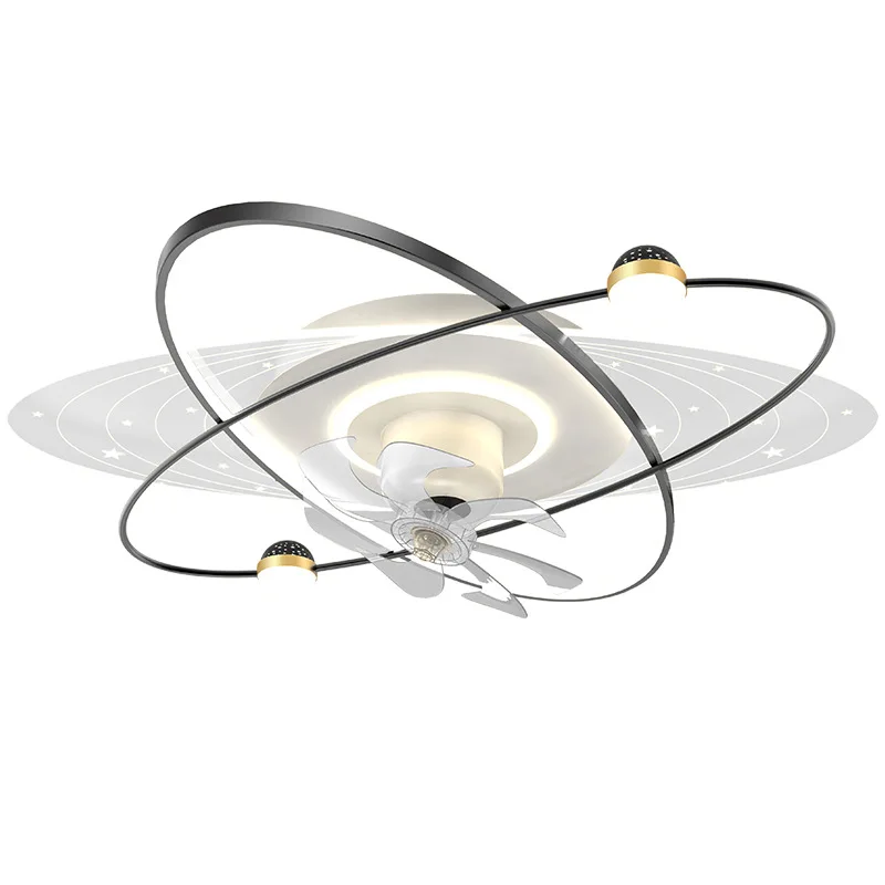 

Modern Ceiling Fan With Led Light And Remote Control shaking head fan For Living Room Bedroom Whole House Ceiling Chandelier