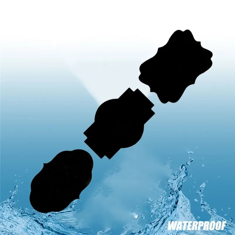 A29F-300PCS Chalkboard Labels Erasable Reusable Rectangle Blackboard Stickers Irregularly Shaped Name Tags