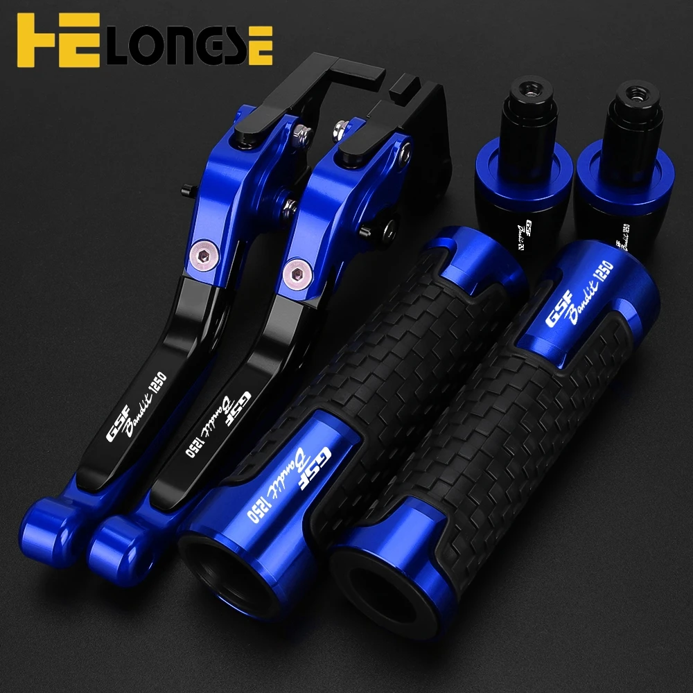 

For SUZUKI GSF1250GSF 1250 BANDIT 2007-2015 GSF1250BANDIT Motorcycle Adjustable Brake Clutch Levers Handlebar Hand Grips End