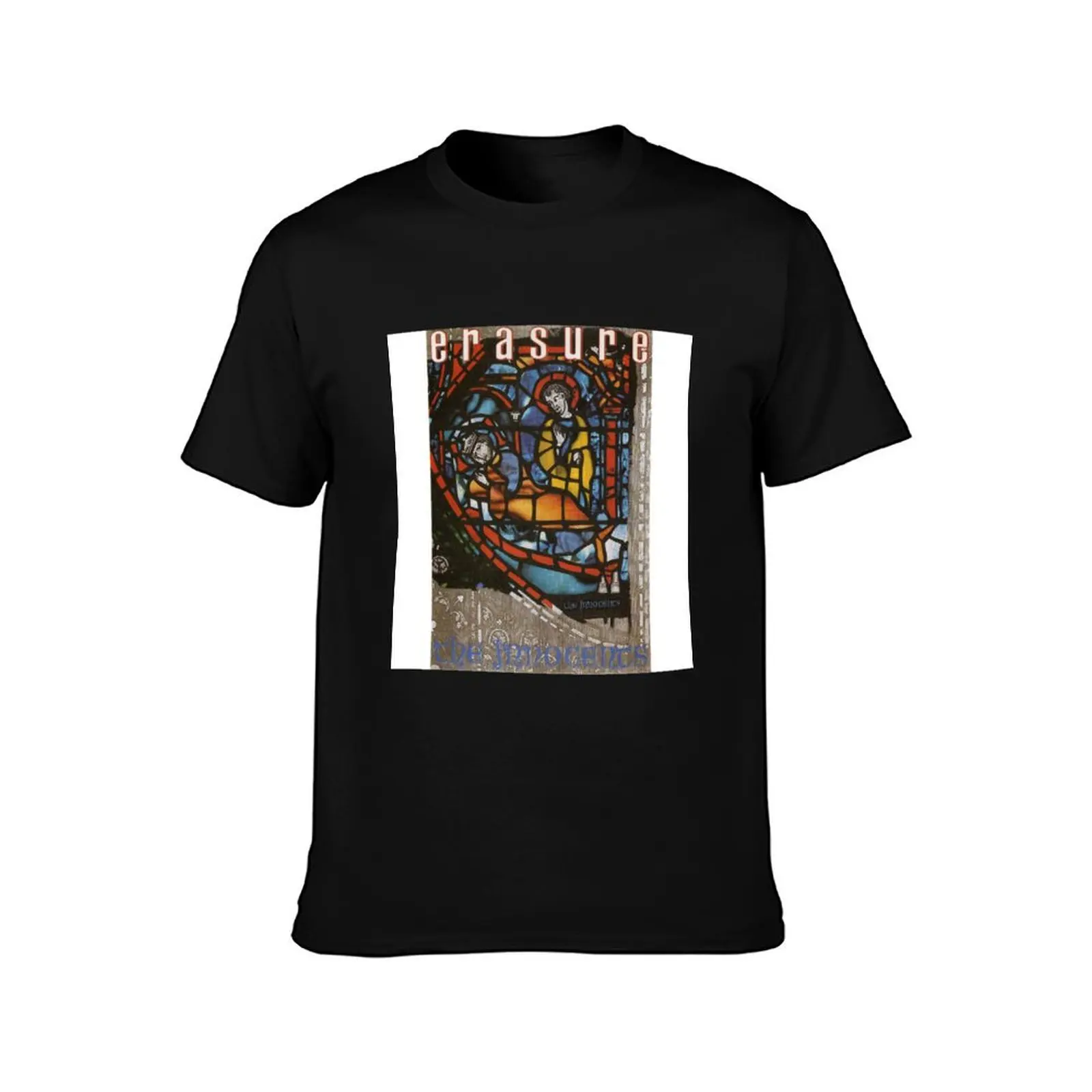 Erasure the innocents T-Shirt Summer Casual Cotton Tee Oversized Streetwear Tops Vintage Graphic Print Unisex Men Women