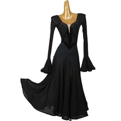 Ballroom Dance Dresses for Women National Standard Waltz Dancing Dress Clothes Big Swing Tango Modern Performance Costumes