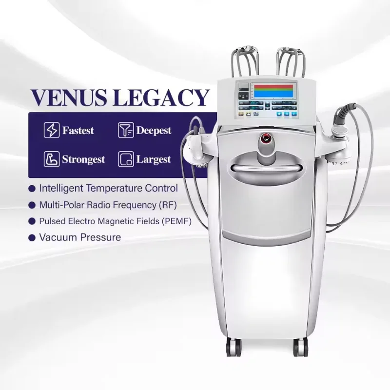 

Venus Legacy Radiofrequency (RF) Technology Non Invasive Skin Tightening Body Contouring Cellulite Reduction Wrinkle Reduction